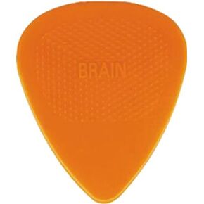 D'Andrea Snarling Dog Brain Nylon Guitar Picks 72 Pack Refill (Orange, 1.14mm)