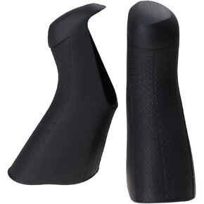 Pair of Bike Brake Lever Hoods Compatible with Shimano ST-R8050 Silicone Protective Covers,Black