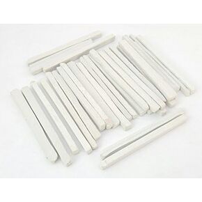 Slate Pencils White Color Natural Stone(Pack of 100 pcs.)
