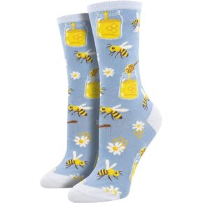 Women's Bee My Honey Crew Socks