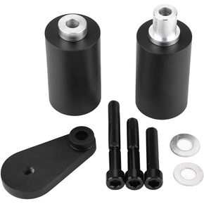 Qiilu YZF R6 Frame Sliders Crash Protectors Kit for YZF-R6 2003 2004 2005 & for Yamaha YZF R6S 2006 2007 2008