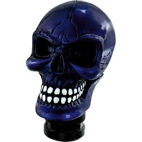 Arenbel Skeleton Car Racing Shift Stick Speed Grip Knob Skull Gear Lever Shifter Handle Fit Most Manual Auto Transmissions, Black Pattern