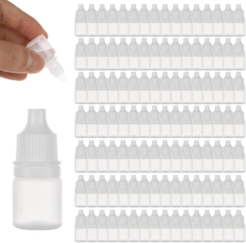 200Pcs 3ML Plastic Dropper Bottle with Caps Empty Eye Dropper Bottle Clear Essential Oil Bottle Mini Squeeze Bottles Bulk Squeezable Ear Drop Bottle Travel Size Small Bottles for Liquids Paint in Saudi Arabia