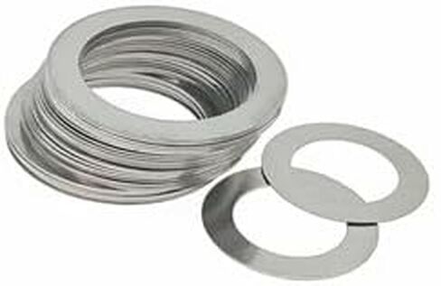 KALESYUJIN-40PCS S:0.1-10pcs/0.2-10pcs/0.3-10pcs/0.5-10pcs DIN988 Metal Shim Washers Stainless Steel Ultrathin Gasket Thin Flat Washer (12 * 18) in Saudi Arabia