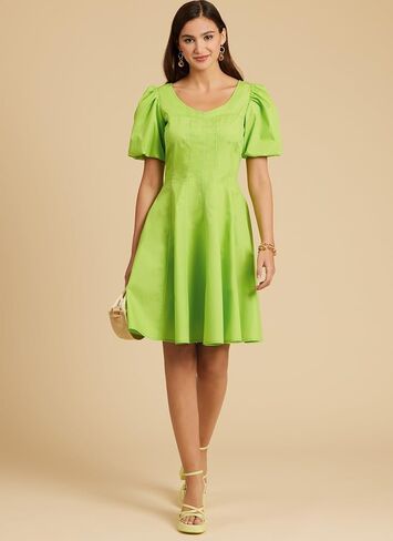 McCall's Misses' Fit and Flare Dress Sewing Pattern Kit, Design Code M8405, Sizes 8-10-12-14-16, Multicolor in Saudi Arabia