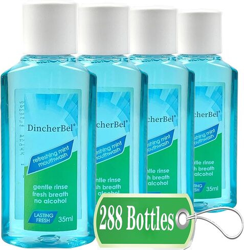 Mouthwash Travel Size, Portable Original Mint, 35ml/1.2oz (288Pack, Mint) in Saudi Arabia