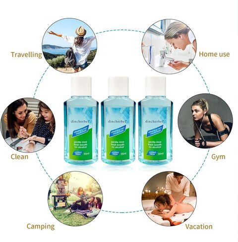 Mouthwash Travel Size, Portable Original Mint, 35ml/1.2oz (288Pack, Mint) in Saudi Arabia
