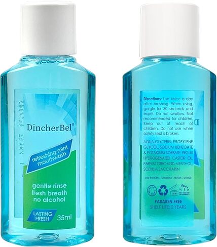 Mouthwash Travel Size, Portable Original Mint, 35ml/1.2oz (288Pack, Mint) in Saudi Arabia