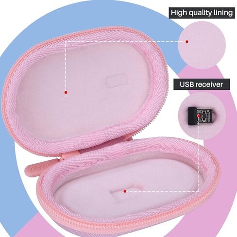 Mouse Case Compatible with Logitech Pebble 2 M350s / M350 / M355 / i345 / POP Slim Bluetooth Wireless Mouse (Blueberry Case) in Kuwait