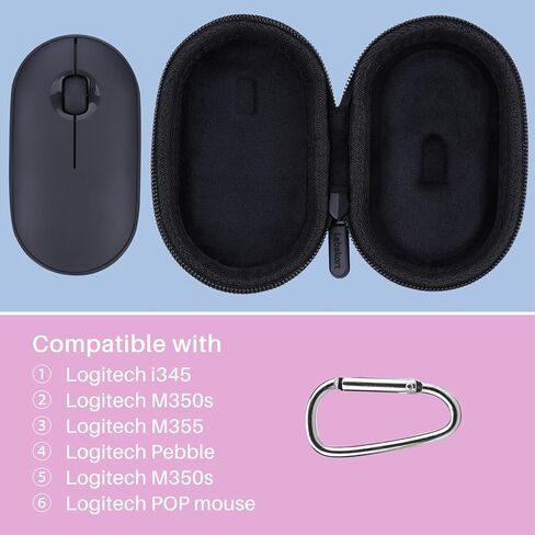 Mouse Case Compatible with Logitech Pebble 2 M350s / M350 / M355 / i345 / POP Slim Bluetooth Wireless Mouse (Blueberry Case) in Kuwait