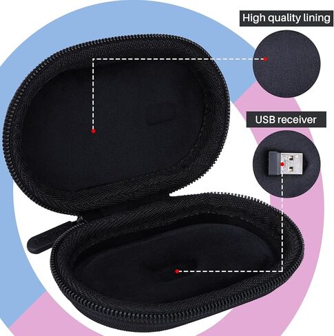 Mouse Case Compatible with Logitech Pebble 2 M350s / M350 / M355 / i345 / POP Slim Bluetooth Wireless Mouse (Blueberry Case) in Kuwait