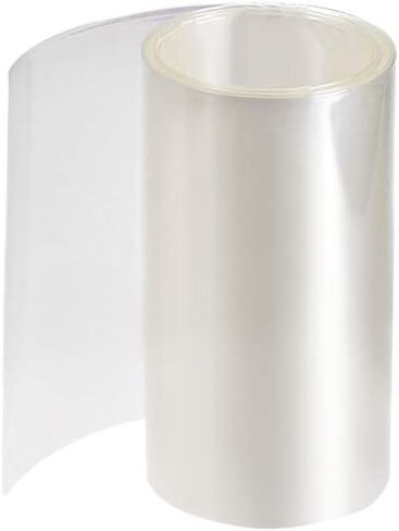 uxcell PVC Heat Shrink Tube 75mm Flat Width Wrap for Three 18650 2 Meter Clear in Saudi Arabia