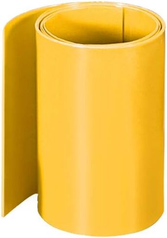 uxcell PVC Heat Shrink Tube 75mm Flat Width Wrap for Three 18650 2 Meter Clear in Saudi Arabia