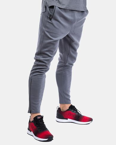 MTV Men's Sweatpants, Train Active Workout Jogger Pants with Zipper Pockets in Saudi Arabia