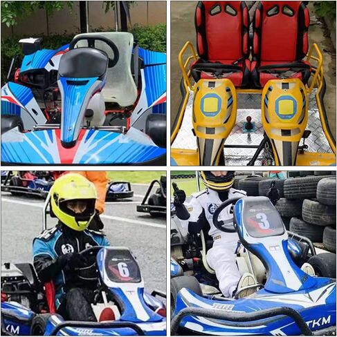 عجلة قيادة Go-Kart مقاس 300 مم للمركبة الداخلية العالمية و3 مكبرات صوت وإكسسوارات أجهزة Lassic متينة لاستبدال Go Kart من إسفنج البولي يوريثان ATV مع ثقوب in Saudi Arabia