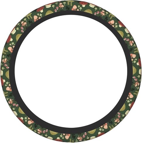Green Cactus Steering Wheel Cover for Women Men Girls, Universal 15 Inch Cute Anti Slip Steering Wheel Protector Car Accessories Interior for Auto Truck SUV in Saudi Arabia
