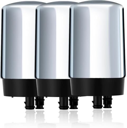 Water Filter Replacement for Brita Faucet Filter - Compatible with Brita 36311 On Tap Faucet Filters System for Sink, FR-200, FF-100 - Pack of 3 - Fits All Brita Tap Water Filters, LTF-003S in Saudi Arabia