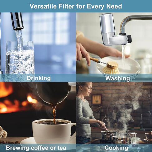 Water Filter Replacement for Brita Faucet Filter - Compatible with Brita 36311 On Tap Faucet Filters System for Sink, FR-200, FF-100 - Pack of 3 - Fits All Brita Tap Water Filters, LTF-003S in Saudi Arabia