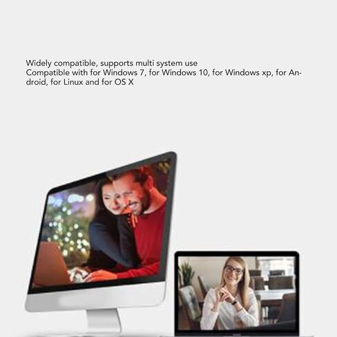 كاميرا ويب بدقة 720 بكسل مع ميكروفون، زاوية واسعة USB 60 درجة، لنظام التشغيل Windows7 / 10 / xp، لنظام Android، لنظام Linux، لنظام التشغيل OS X in Saudi Arabia