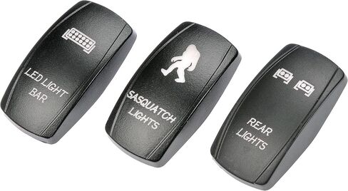 Dorman 84948 Electrical Switch Rocker Covers Rear Light Bar Sasquatch, 3 Pack in Saudi Arabia