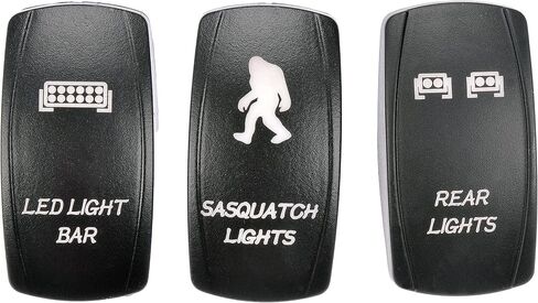 Dorman 84948 Electrical Switch Rocker Covers Rear Light Bar Sasquatch, 3 Pack in Saudi Arabia