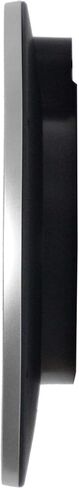 SEIKO 12 Inch Mari Art Deco Wall Clock, Silver and Black in Saudi Arabia
