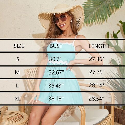 Women Summer Spaghetti Strap Smocked Tank Top Casual Square Neck Sleeveless Wave Trim Frill Hem Cami Peplum Tops in Saudi Arabia