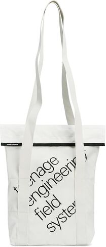 حقيبة كتف للمراهقين الهندسية مع طباعة، مقاومة للتمزق والتآكل، طاردة للماء، تناسب مكبر صوت OB-4 أو كمبيوتر محمول مقاس 15 بوصة (أبيض) in Kuwait