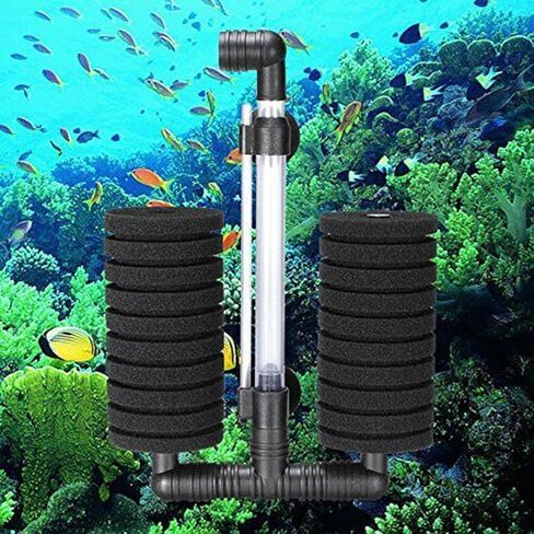 XY-2822 Air Pump Double Sponge Water Filter for Aquarium (1-Pack) in Saudi Arabia