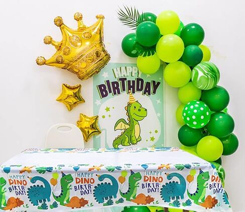 3PCS Dinosaur Plastic Tablecloth Dinosaur Birthday Party Plastic Table Covers for Boys Birthday Baby Shower Dinosaur Party Decorations Supplies 70.8x42.5in in Saudi Arabia