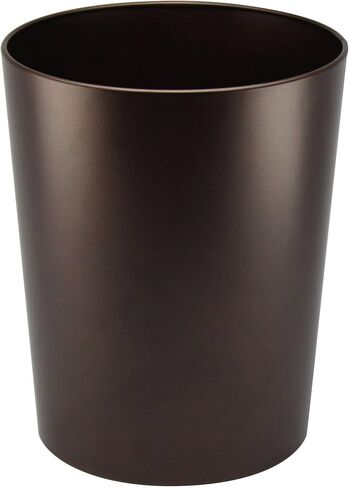 Mainstays Metal Wastebasket - Bronze in Saudi Arabia