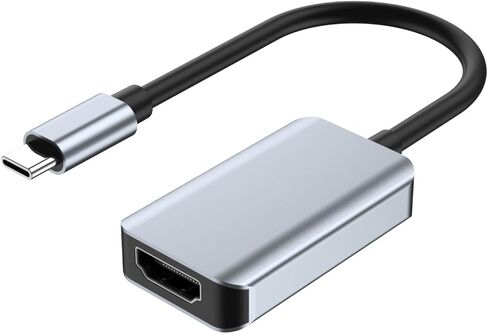 محول USB C إلى HDMI 4K@60 هرتز، محول من النوع C إلى HDMI [متوافق مع Thunderbolt 3/4] مع iPhone 15 Pro/Max، MacBook Pro/Air 2023، iPad Pro، iMac، S23، XPS 17، Surface Book 3 والمزيد in Saudi Arabia