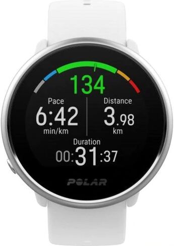 Polar Ignite - ساعة ذكية بنظام تحديد المواقع العالمي (GPS) - ساعة للياقة البدنية مع جهاز مراقبة معدل ضربات القلب البصري المتطور القائم على المعصم، ودليل التدريب، ومقاومة للماء in Kuwait