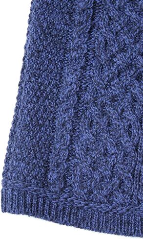 معطف Aran Crafts النسائي الأيرلندي الناعم بسحاب جانبي محبوك (100% صوف ميرينو) in Kuwait