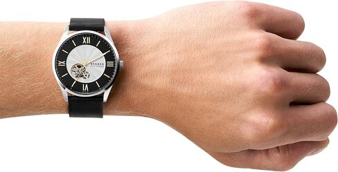 ساعة Skagen للرجال هولست أوتوماتيكية بهيكل عظمي من الفولاذ المقاوم للصدأ in Kuwait