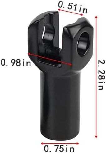 Passenger Foot Peg Supports Mounts Clevis Kits Fits For Harley Davidson Softail 2000-2017(Black) in Saudi Arabia
