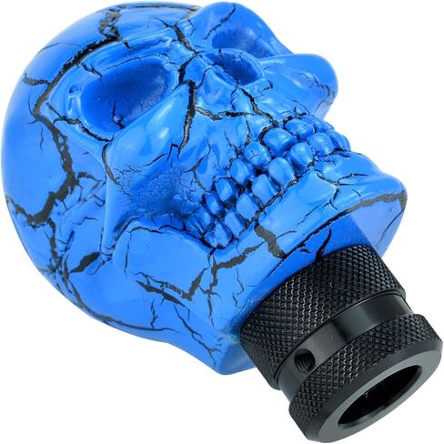 Arenbel Skeleton Car Racing Shift Stick Speed Grip Knob Skull Gear Lever Shifter Handle Fit Most Manual Auto Transmissions, Black Pattern in Saudi Arabia