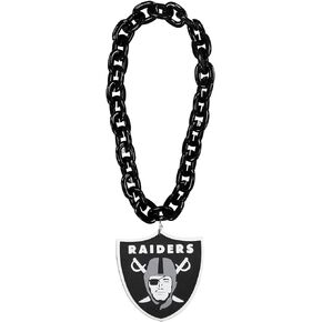 Aminco NFL Las Vegas Raiders Team Fan Chain, Black