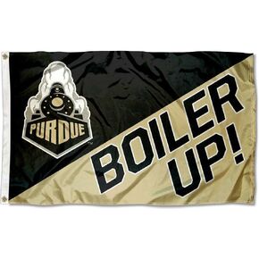 Purdue Boiler Up College Flag