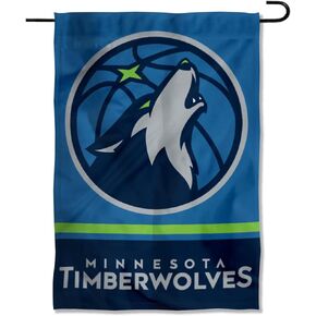 WinCraft Minnesota Timberwolves Double Sided Garden Flag