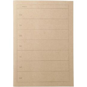 مخطط MUJI لعام 2019 (مخطط أسبوعي مقاس A5) in Kuwait