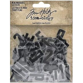 Tim Holtz Advantus Mini Marquee Letters Craft and Hobby, 0 144 Count