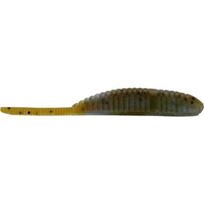 Gary Yamamoto 3.75" SHAD Shape Worm/Blue Craw (10 Pack)