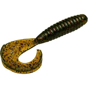 Strike King RGGRUB4-18 Rage Grub 4", Watermelon Red