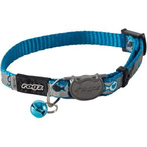 Rogz Catz ReflectoCat Collar, Blue