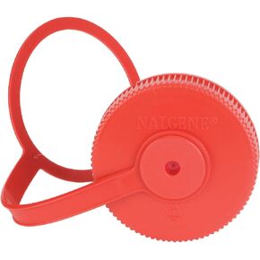 Nalgene Tritan Wide Mouth BPA-Free Water Bottle Lid, Red, 32 oz