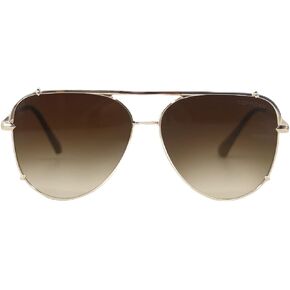 TOPFOXX - Cristina Stults Tangle Free Aviators Designer Sunglasses with UV400 Protection