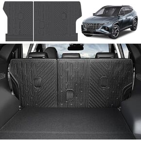 Cargo Mat Fit for 2022-2024 Hyundai Tucson Cargo Liner All Weather Seats Back Protector for 2024 Hyundai Tucson Accessories(Backrest Mat)