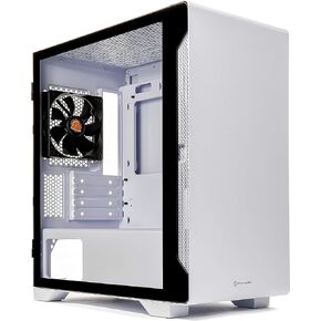 Thermaltake Tower 100 Snow Edition Tempered Glass Type-C (USB 3.1 Gen 2) Mini Tower Computer Chassis Supports Mini-ITX CA-1R3-00S6WN-00