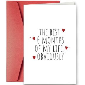 SuperShunhu Happy Birthday Card for Fiance, Fiance Birthday Card Gift for Him, Future Husband Birthday Card, Happy Birthday to My Almost Husband